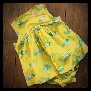 Cat & Jack Jaguar Jungle Romper